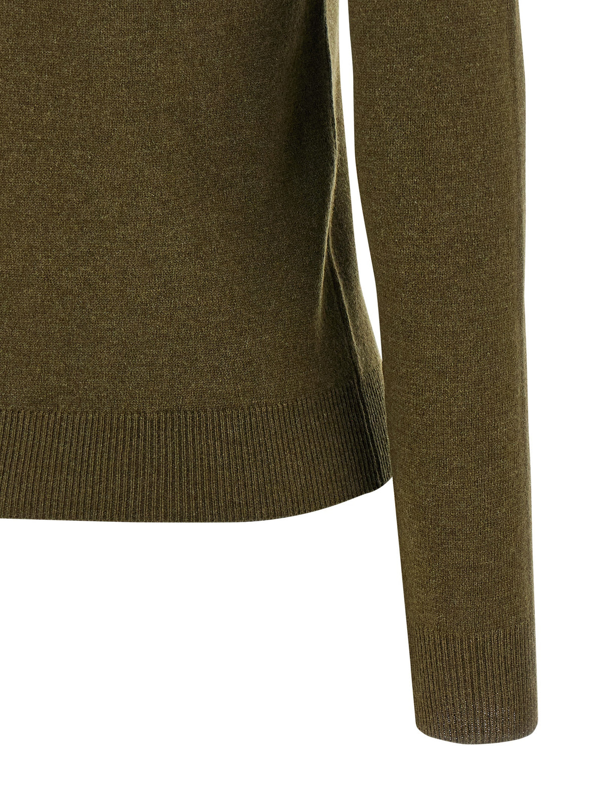 Bicolor Cashmere Cardigan