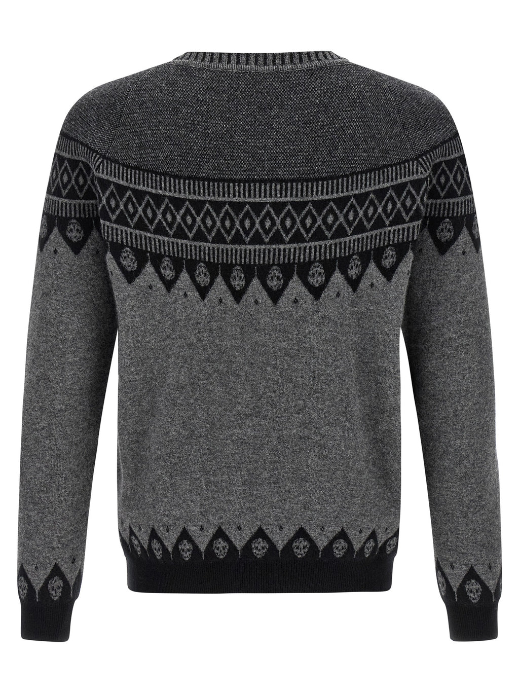 Gray Wool Cardigan