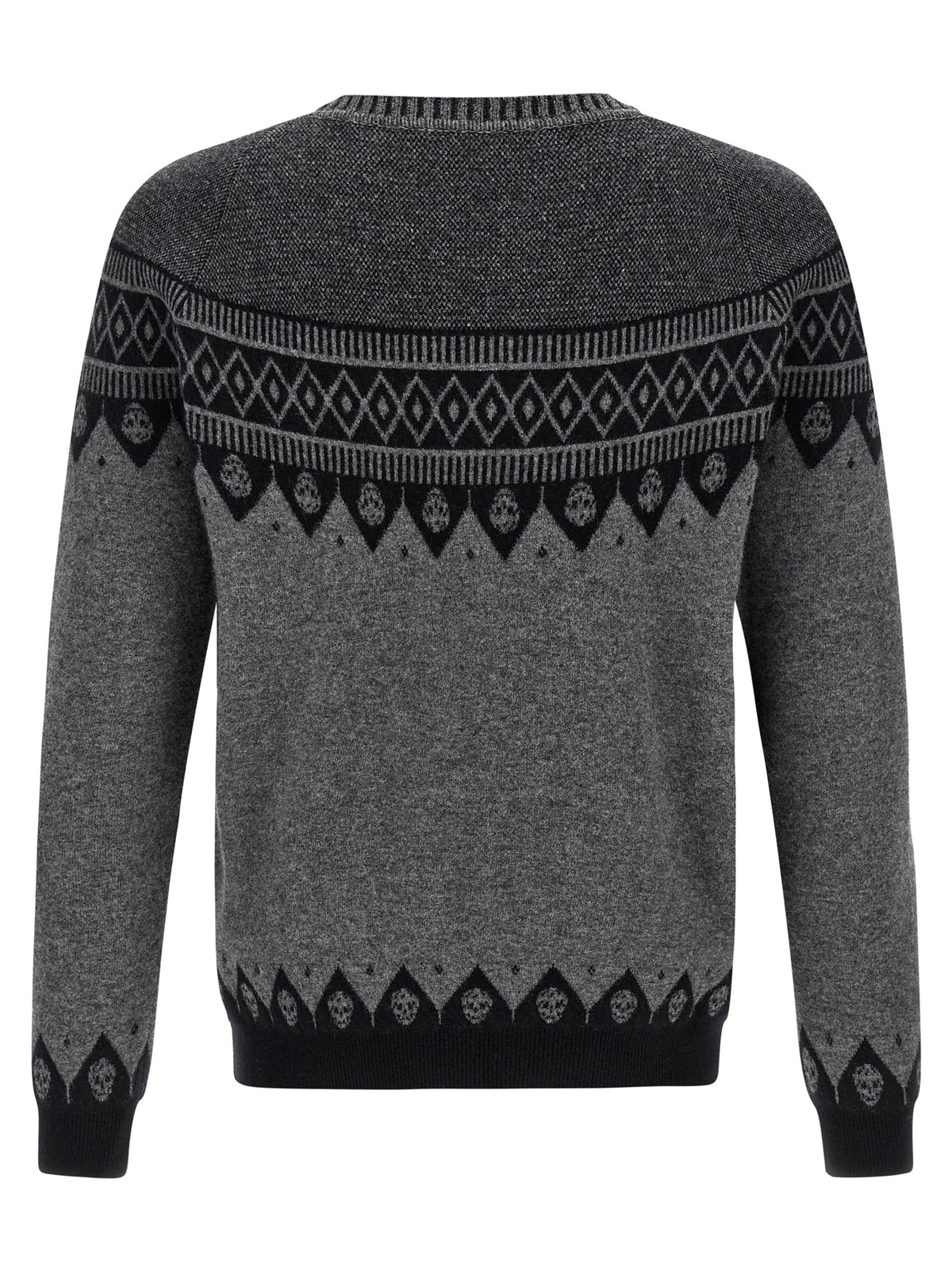Gray Wool Cardigan