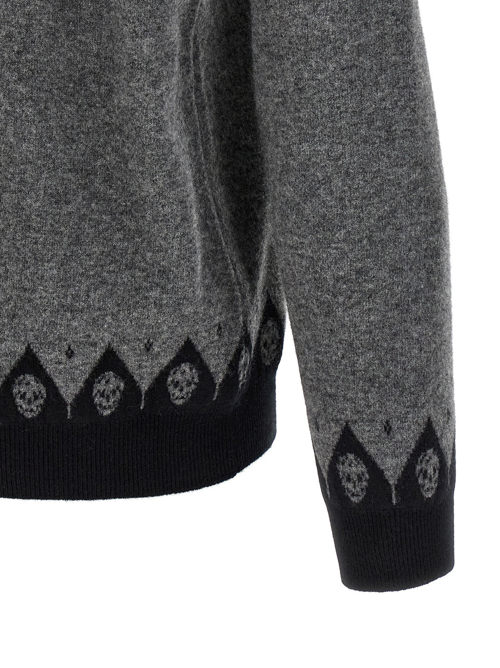 Gray Wool Cardigan