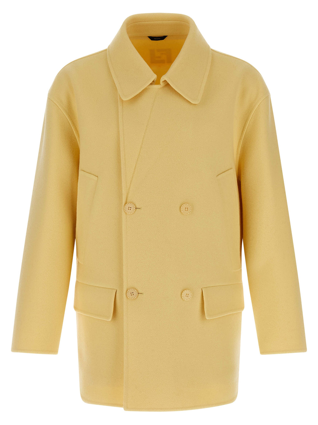Multicolor Virgin Wool Coat