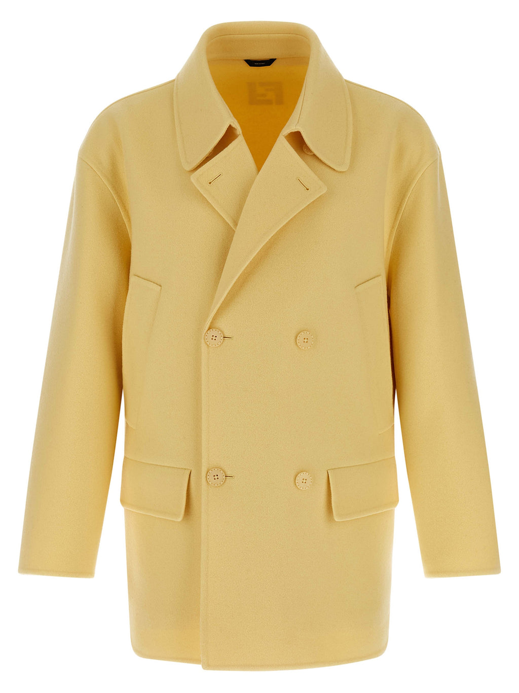 Multicolor Virgin Wool Coat