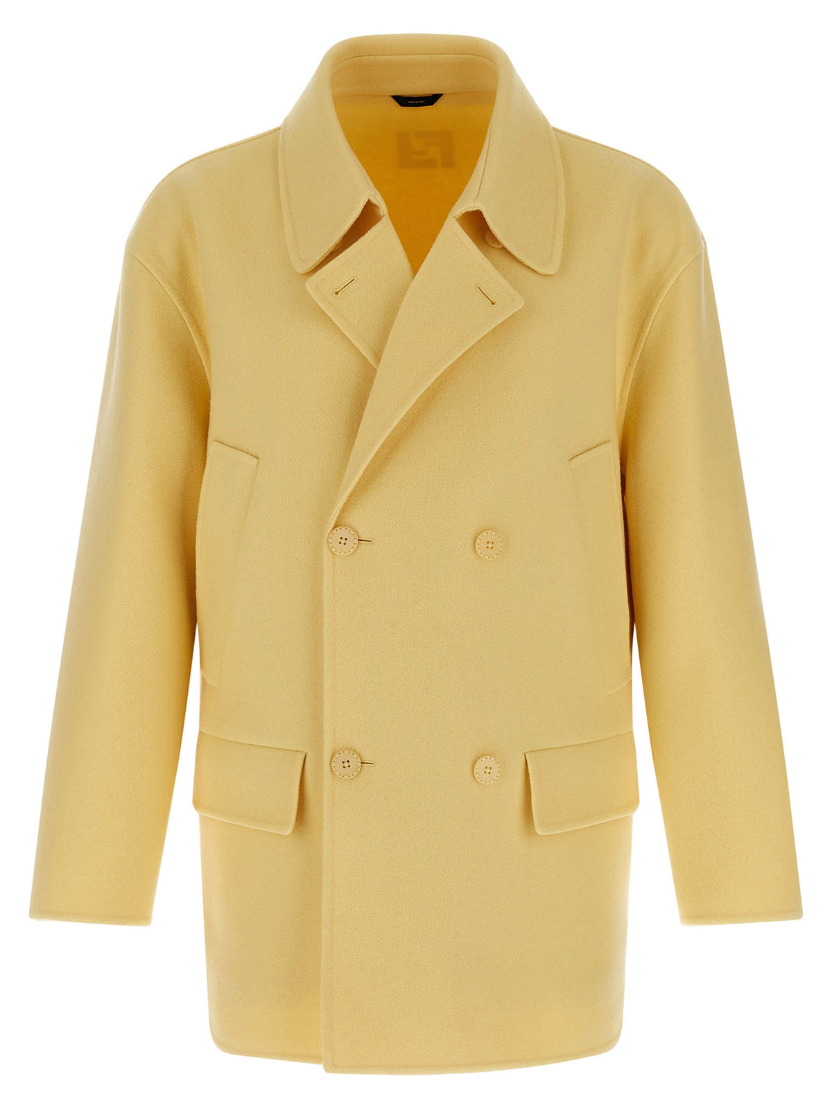 Multicolor Virgin Wool Coat