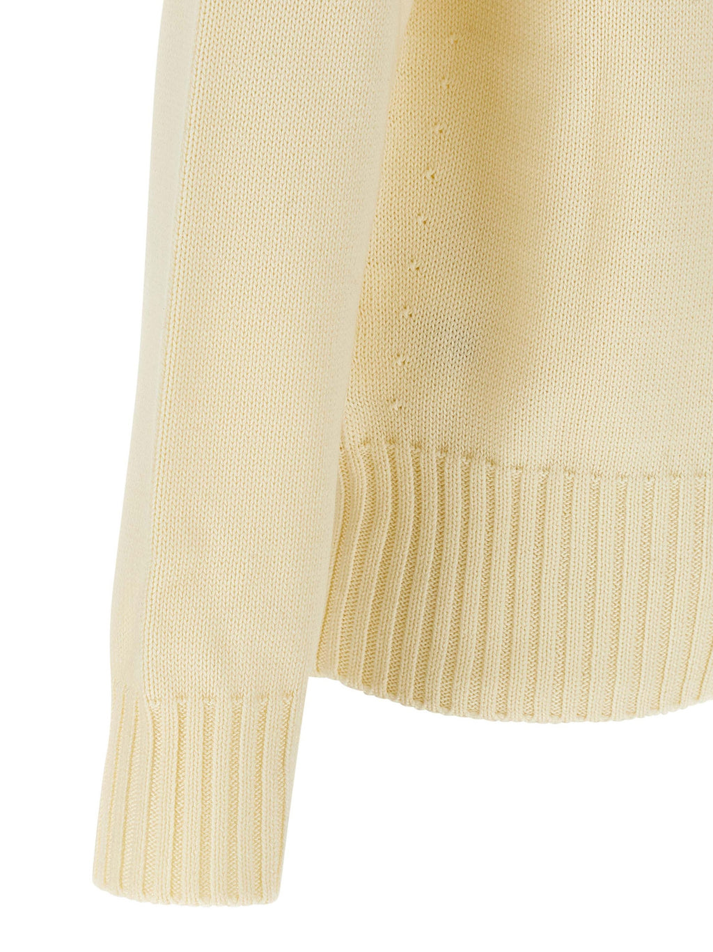 Beige Cotton Cardigan