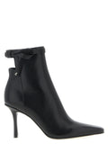 Black Leather Ankle Boots