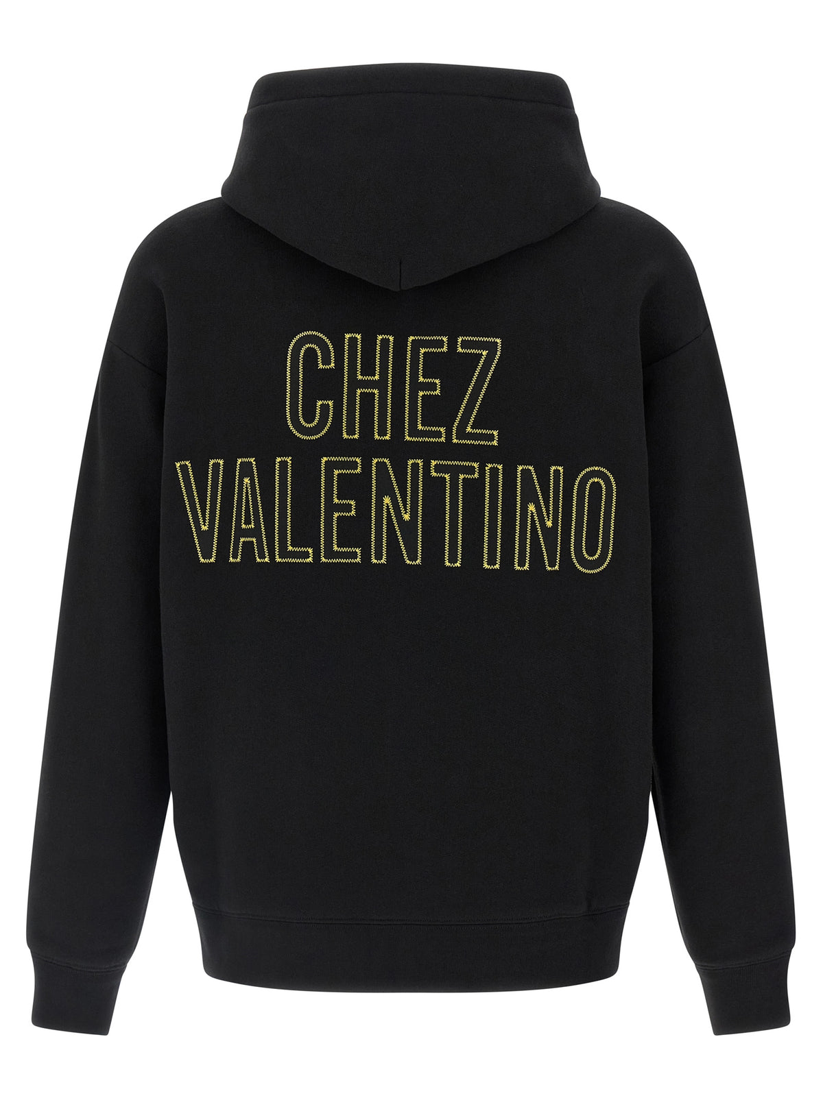 Black Cotton Sweatshirt