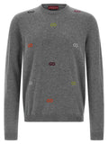 Gray Cashmere Cardigan