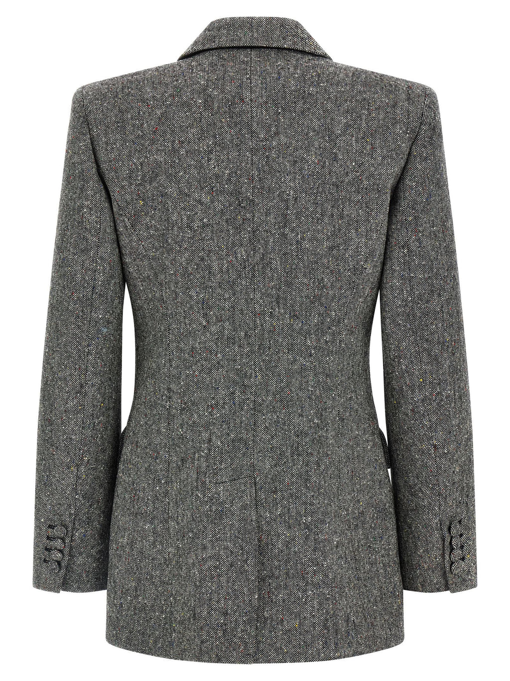 Gray Virgin Wool Blazer