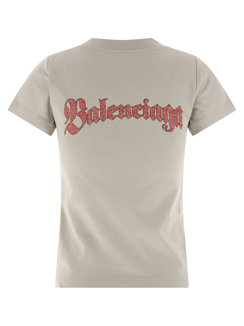 Gray Cotton T-Shirt