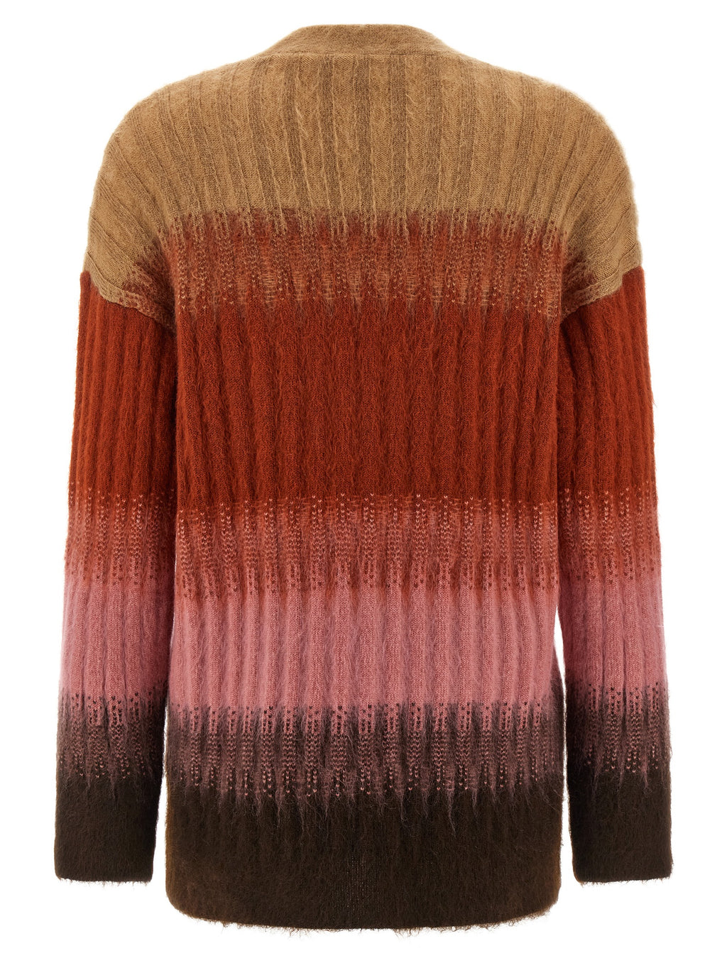 Multicolor Wool Cardigan