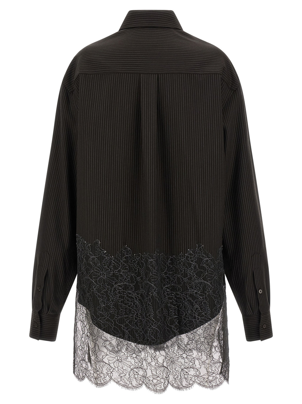 Brown Virgin Wool Blouse
