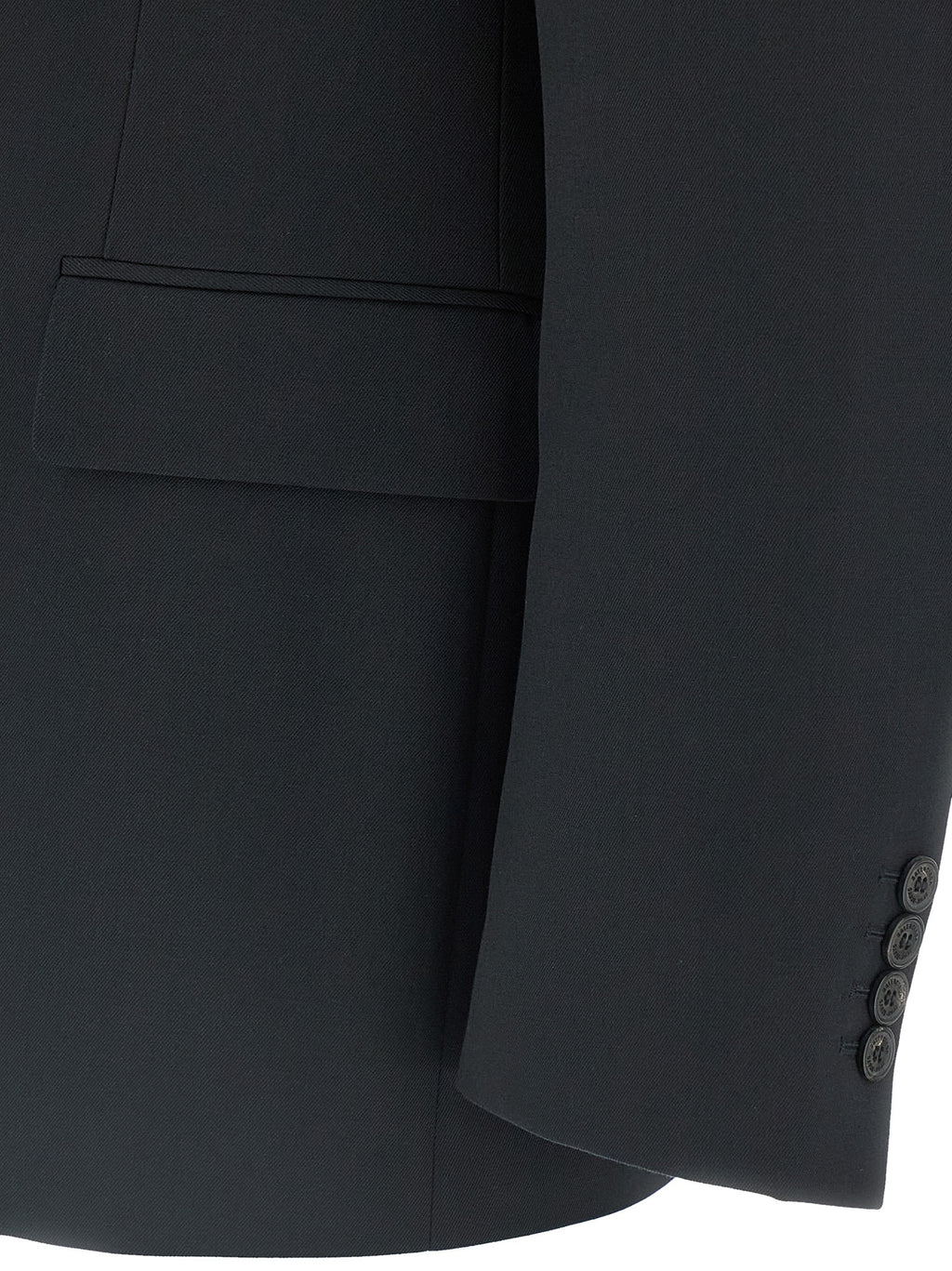 Black Wool Blazer