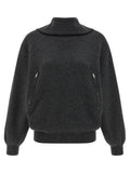 Gray Wool Cardigan