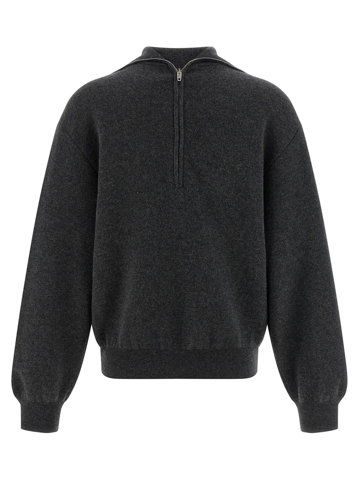 Gray Wool Cardigan