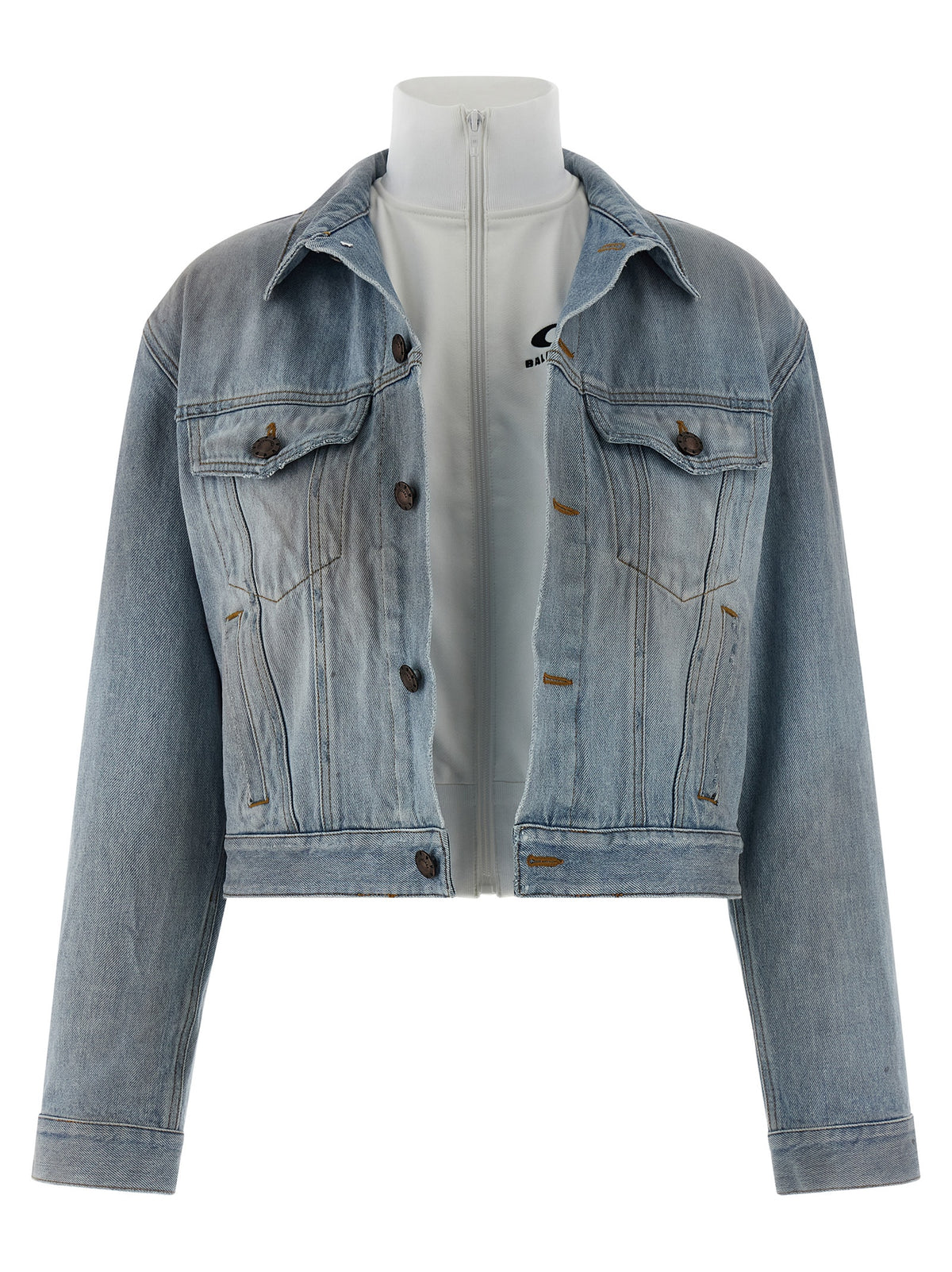 Blue Cotton Denim Jacket