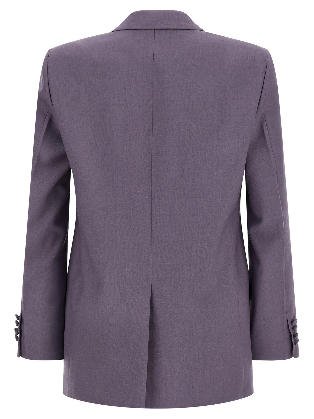 Purple Wool Blazer