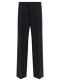 Black Polyester Dress Pants