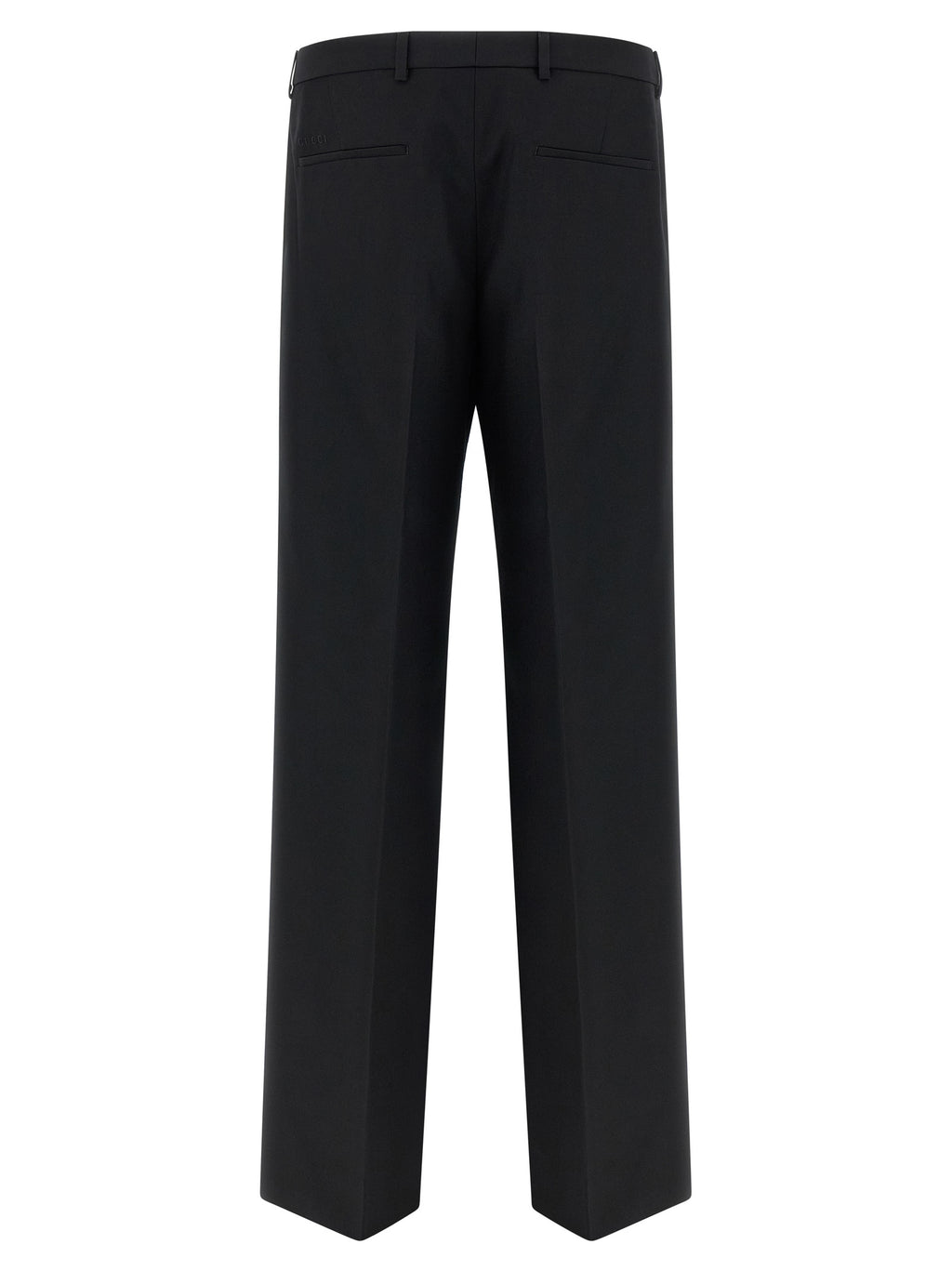 Black Polyester Dress Pants