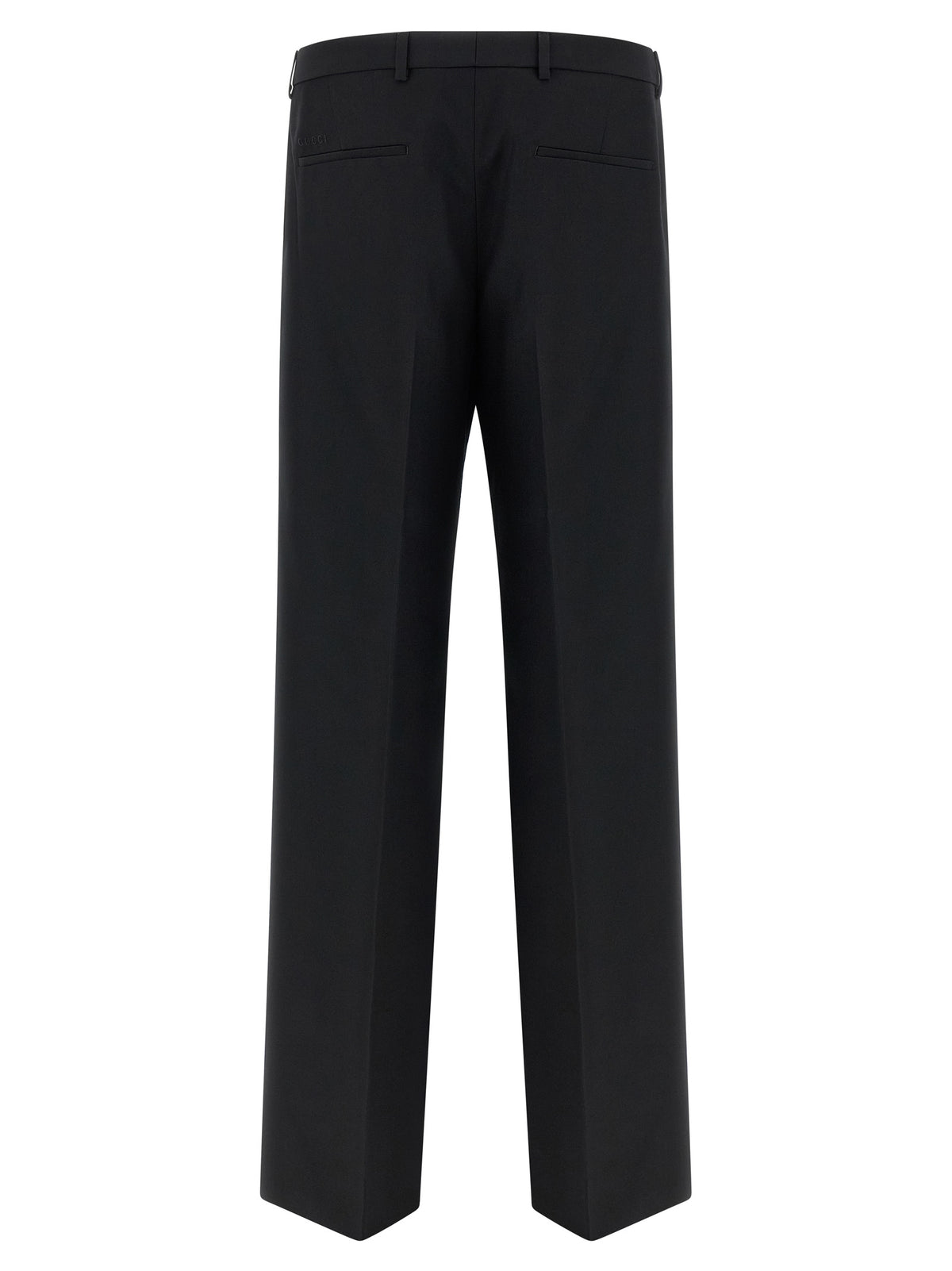 Black Polyester Dress Pants