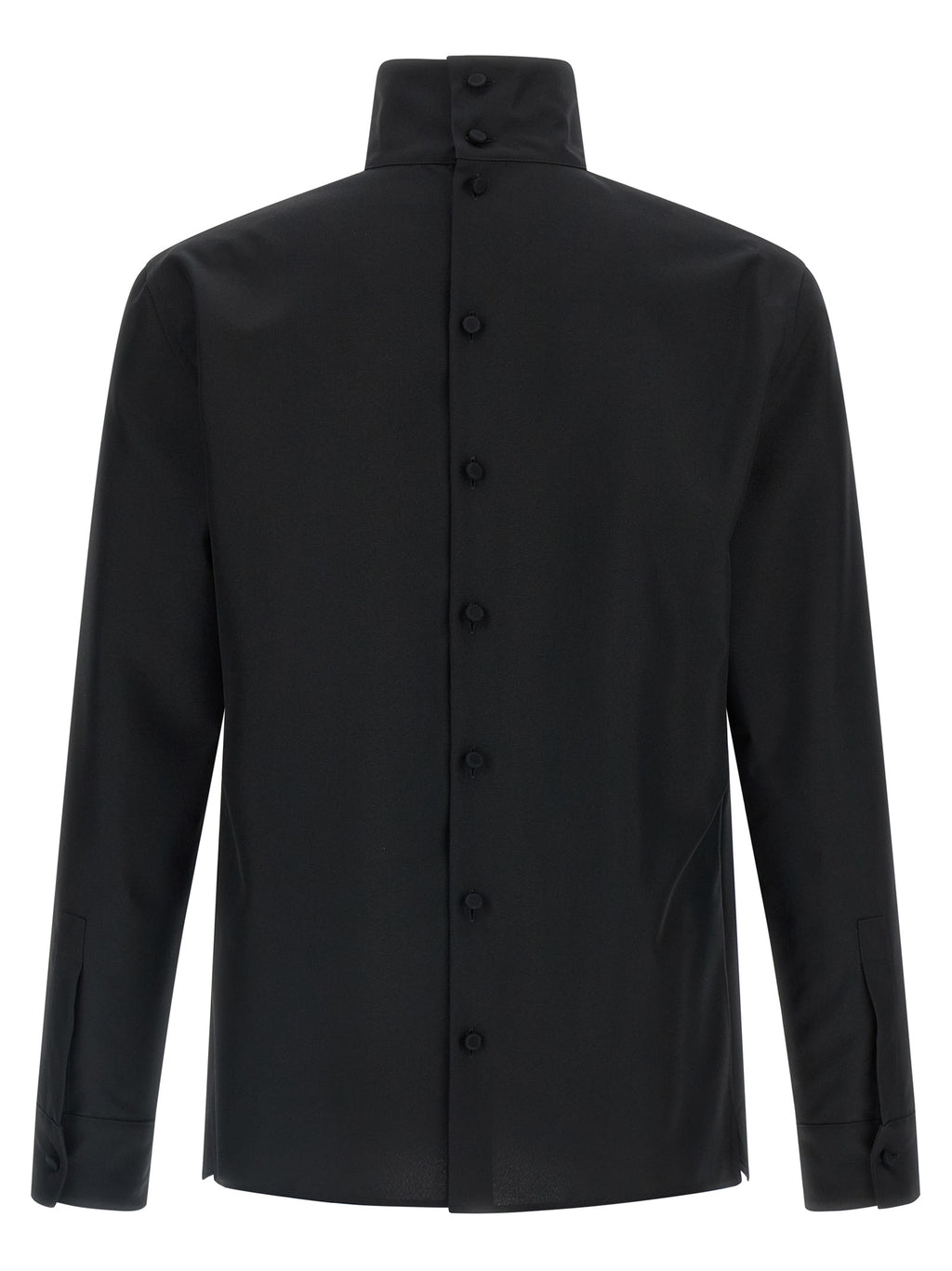 Black Polyester Blouse