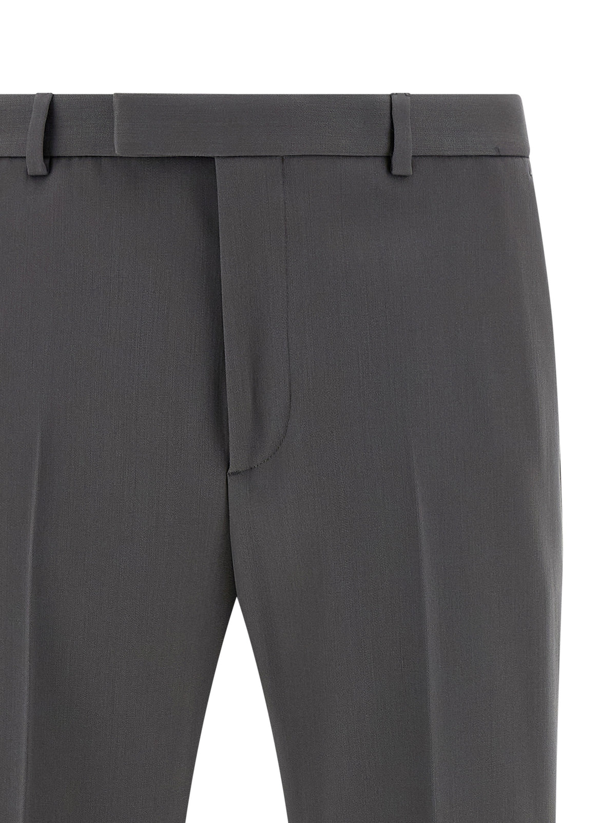 Gray Wool Dress Pants
