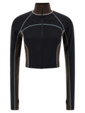 Black Polyamide Top