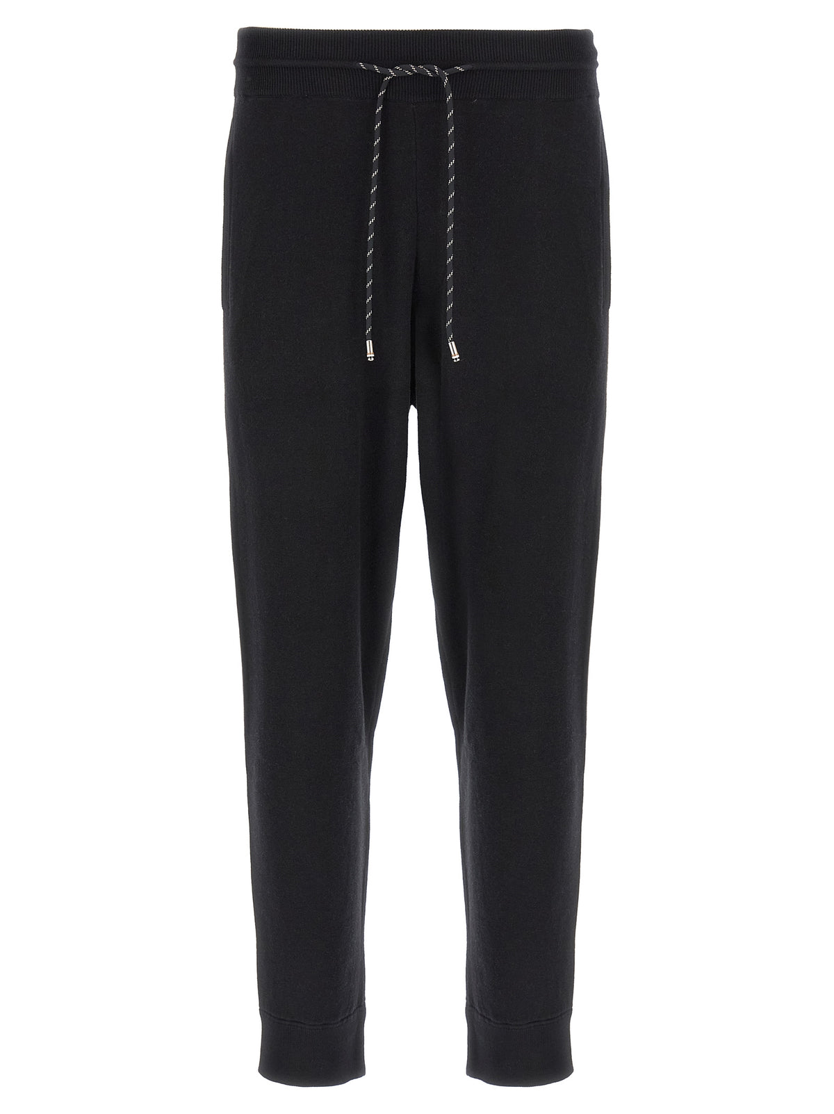 Black Cotton Joggers (Workout Pants)