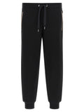 Black Cotton Joggers (Workout Pants)