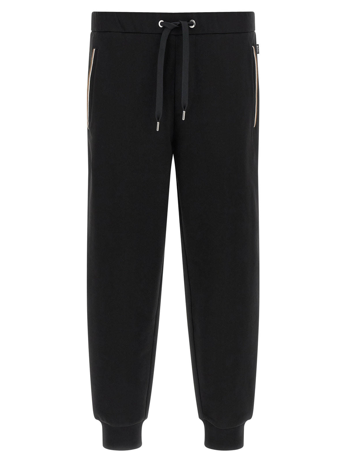 Black Cotton Joggers (Workout Pants)