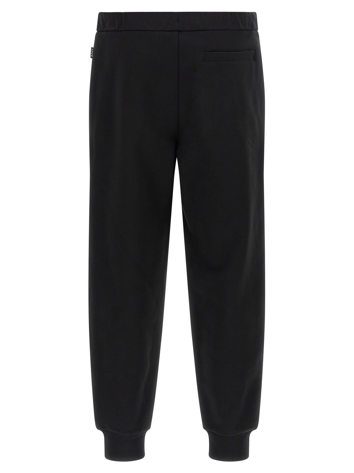 Black Cotton Joggers (Workout Pants)