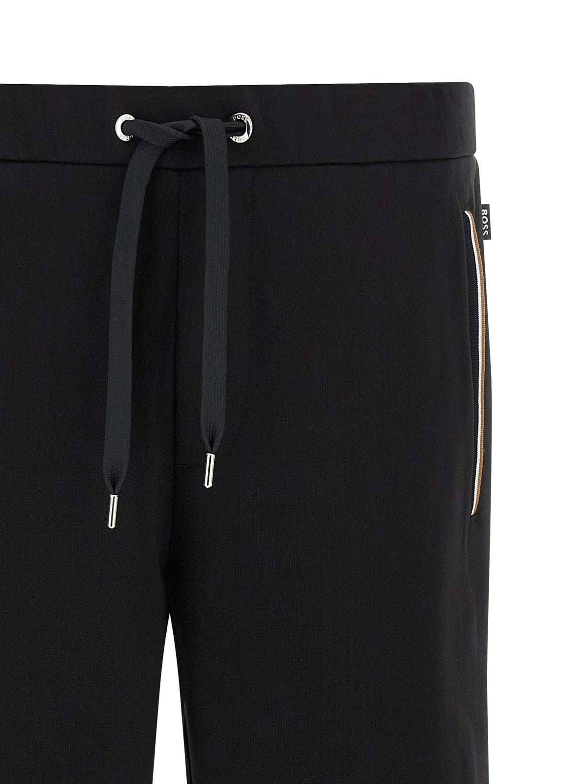 Black Cotton Joggers (Workout Pants)