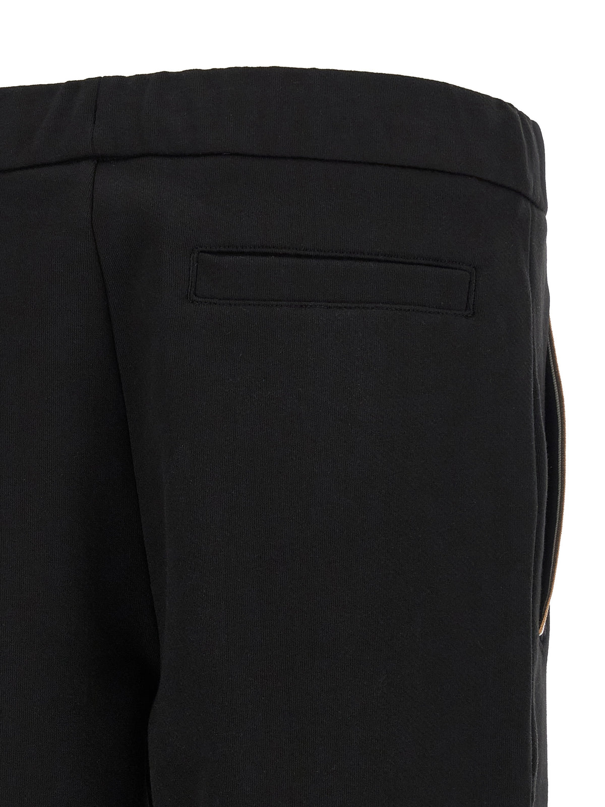 Black Cotton Joggers (Workout Pants)