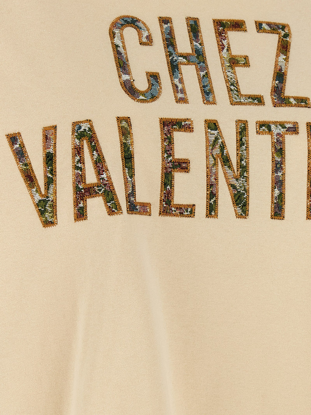 Beige Cotton T-Shirt