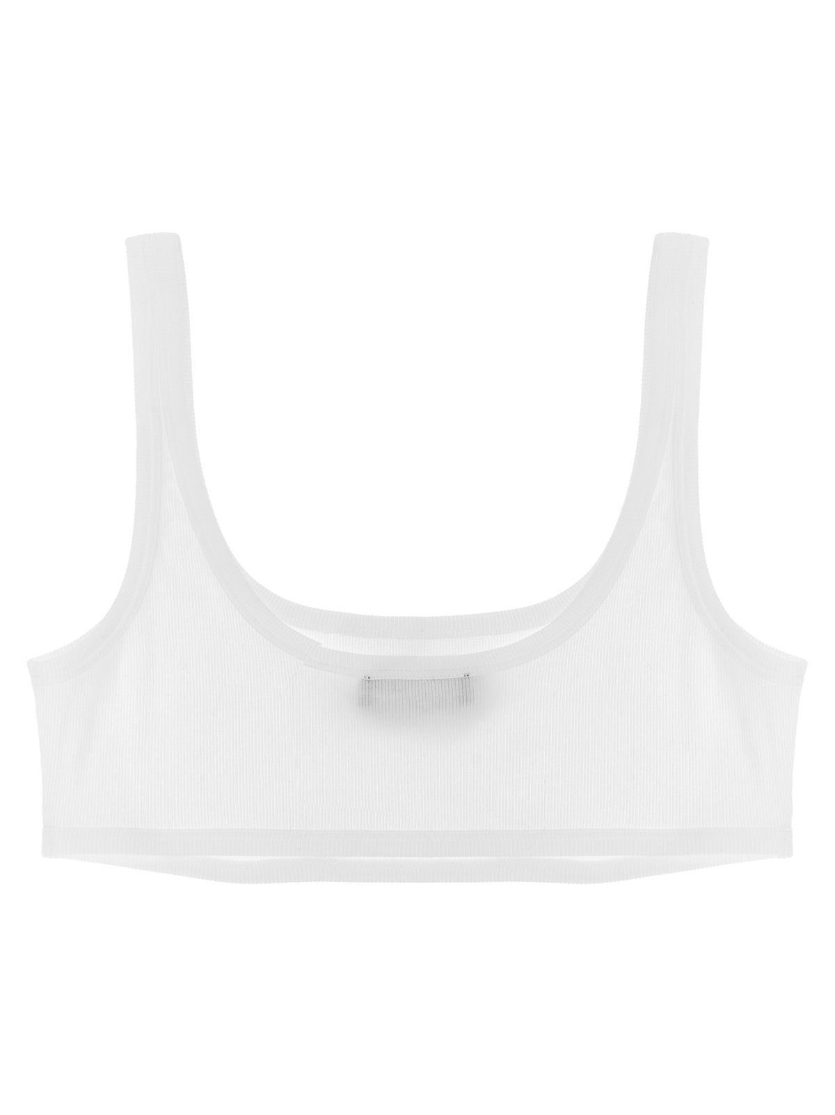White Cotton Bra