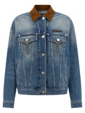 Blue Cotton Denim Jacket