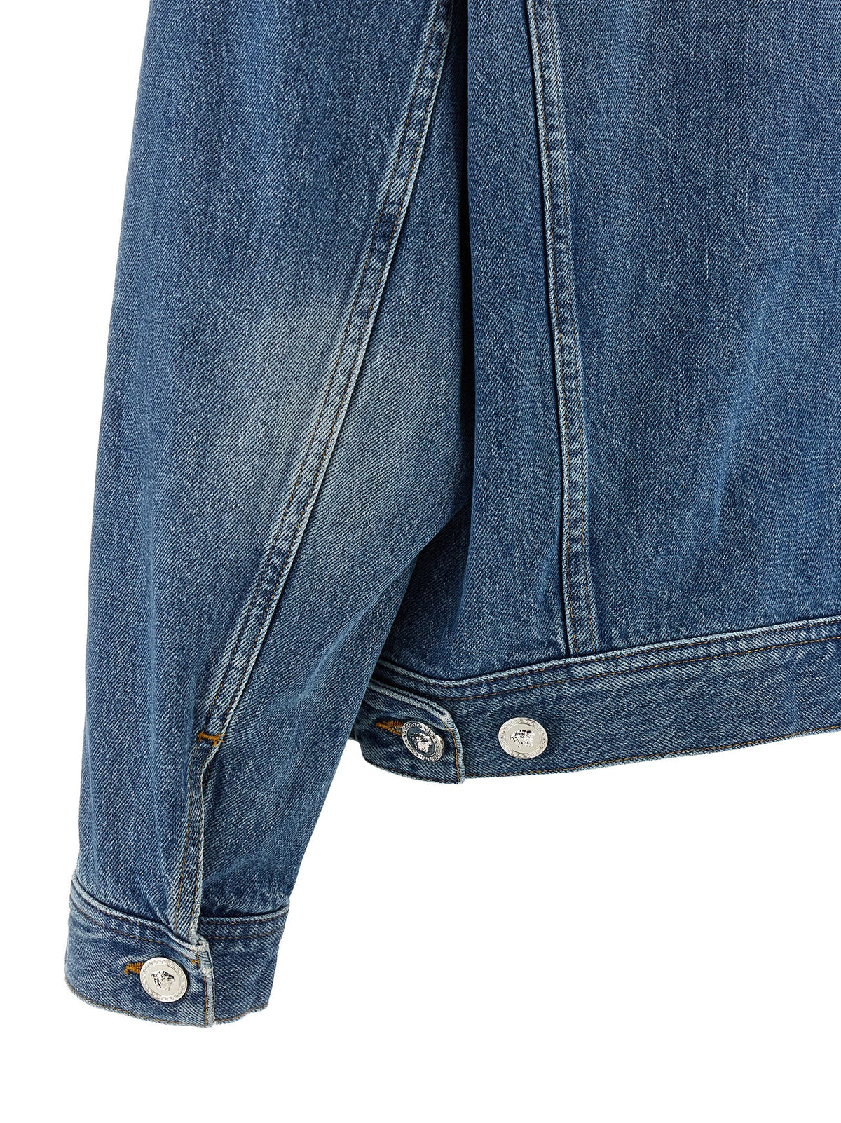 Blue Cotton Denim Jacket