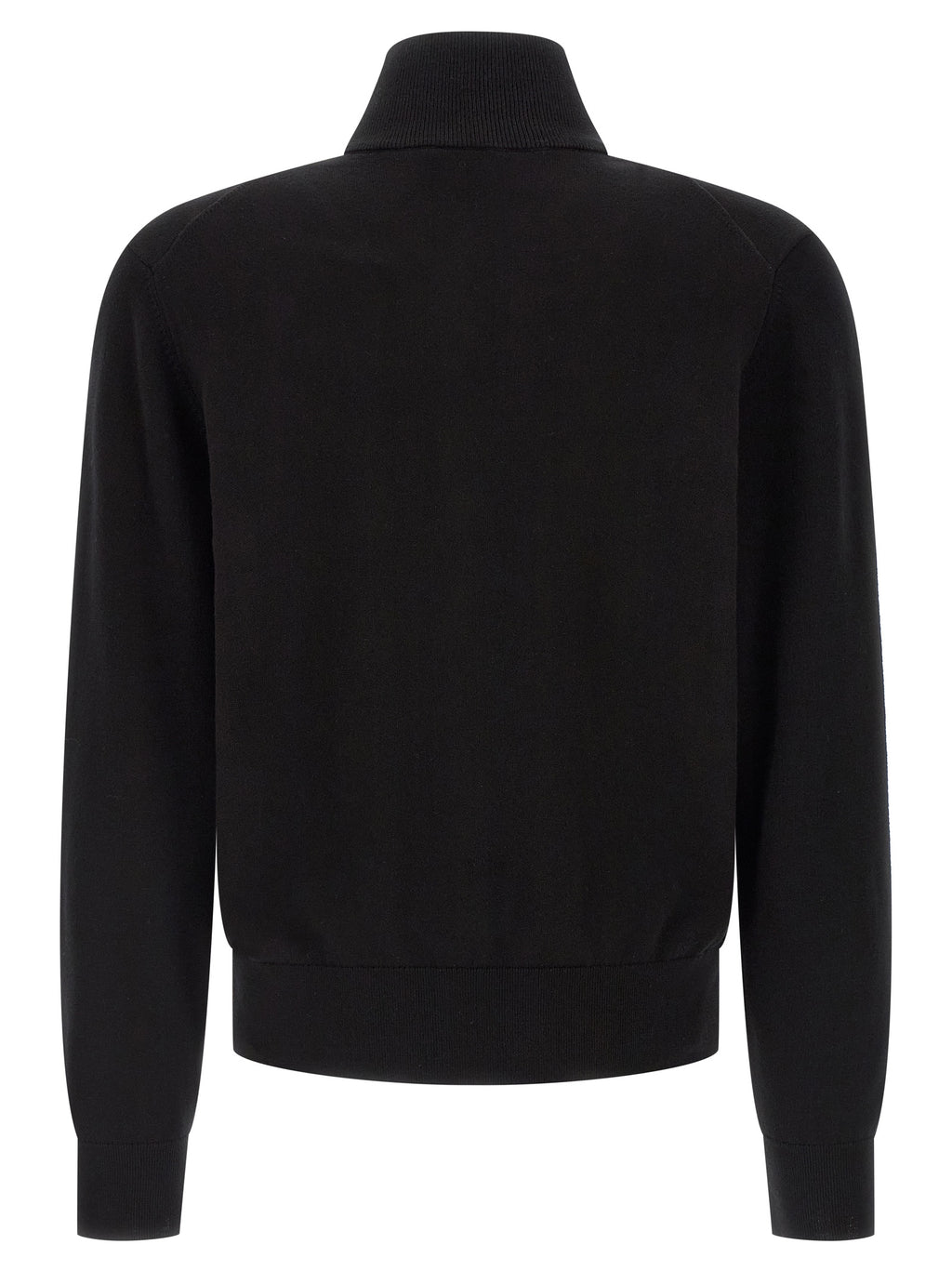 Black Cotton Cardigan