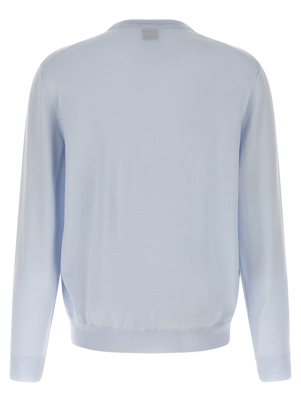 Blue Virgin Wool Cardigan