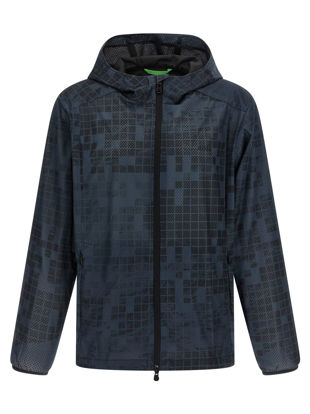 Blue Rubber Shell Jacket