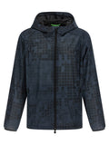 Blue Rubber Shell Jacket