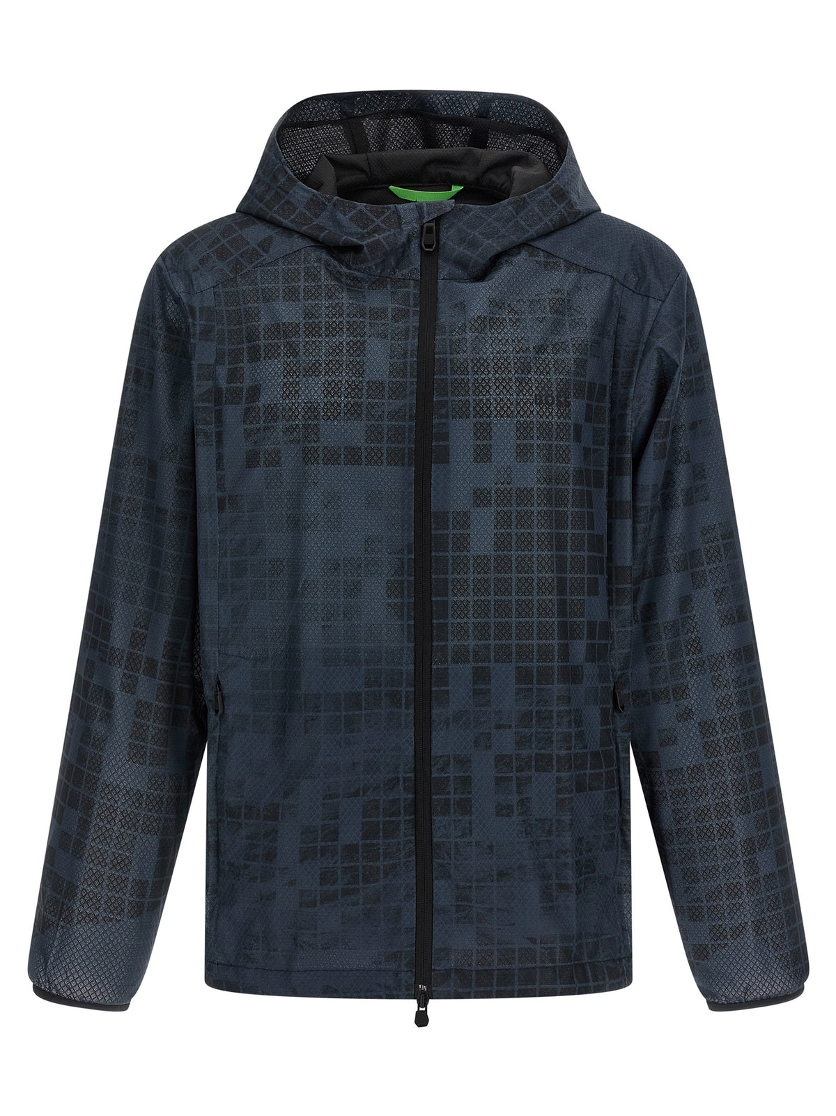 Blue Rubber Shell Jacket