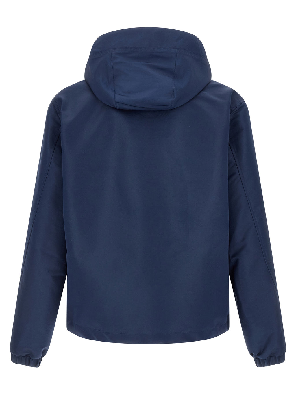 Blue Polyester Shell Jacket