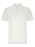 White Cotton Polo Shirt