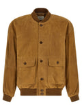 Brown Lamb Leather Leather Jacket