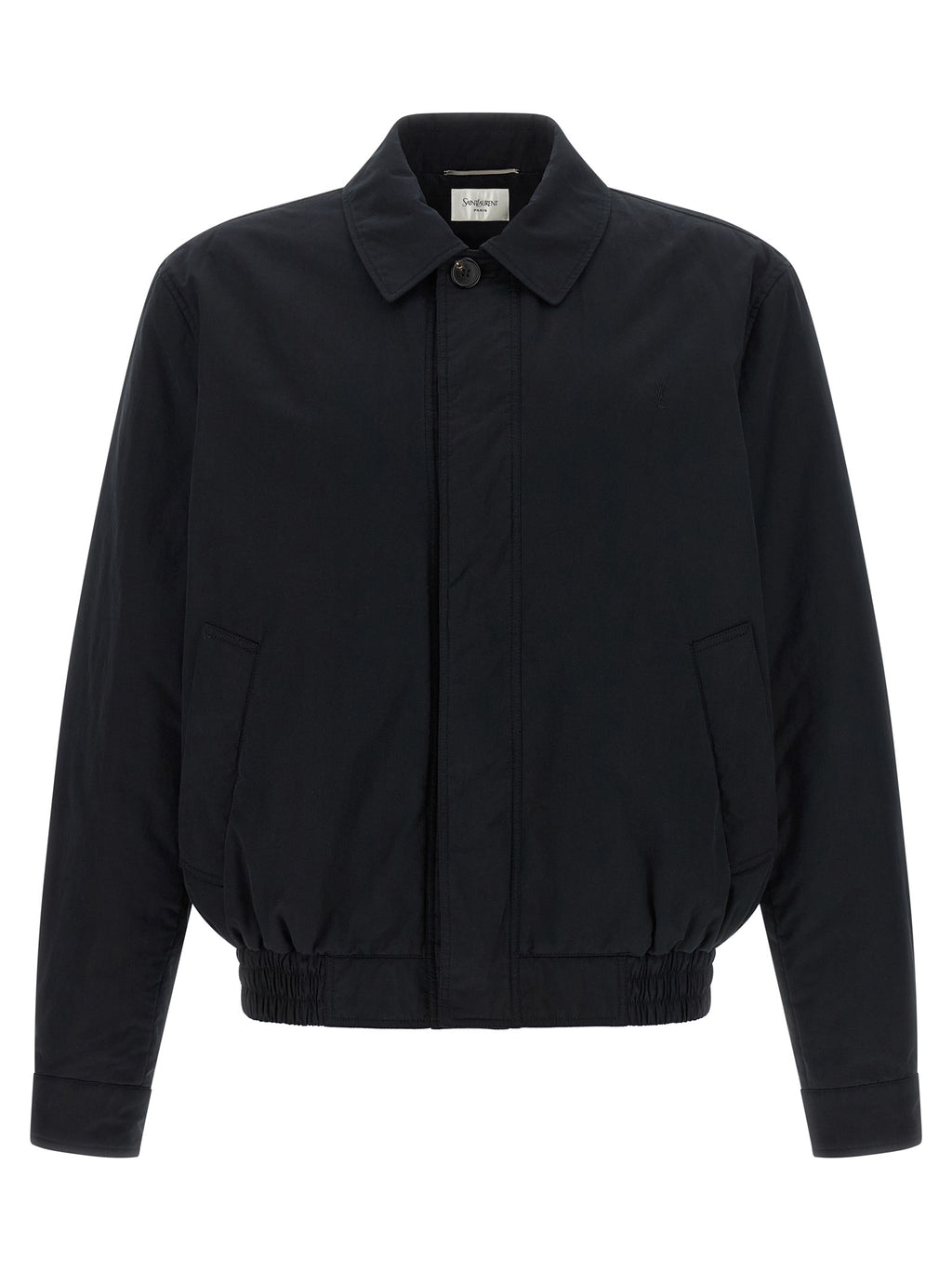 Black Cotton Shell Jacket