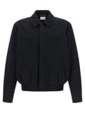 Black Cotton Shell Jacket