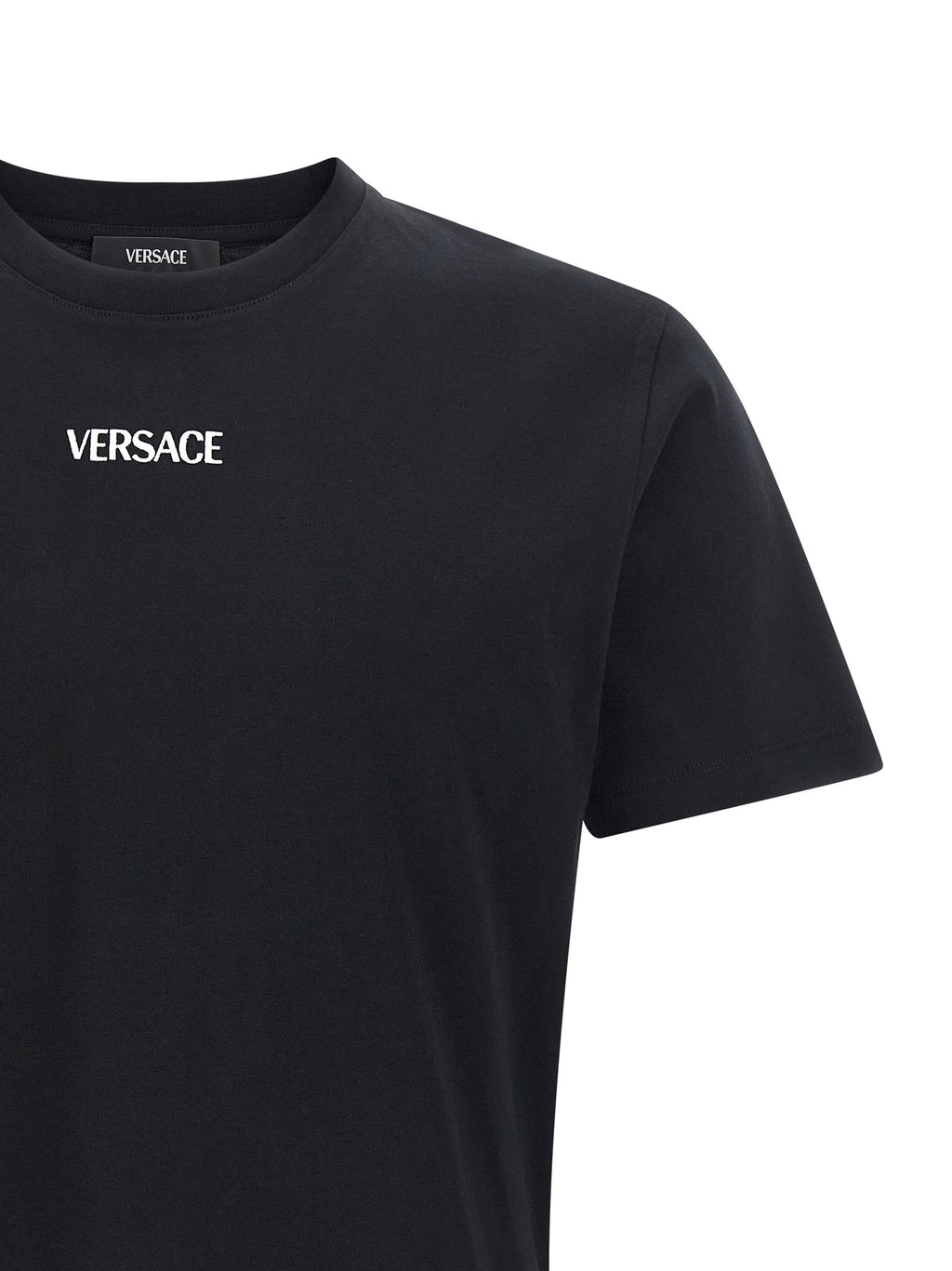 Black Cotton T-Shirt