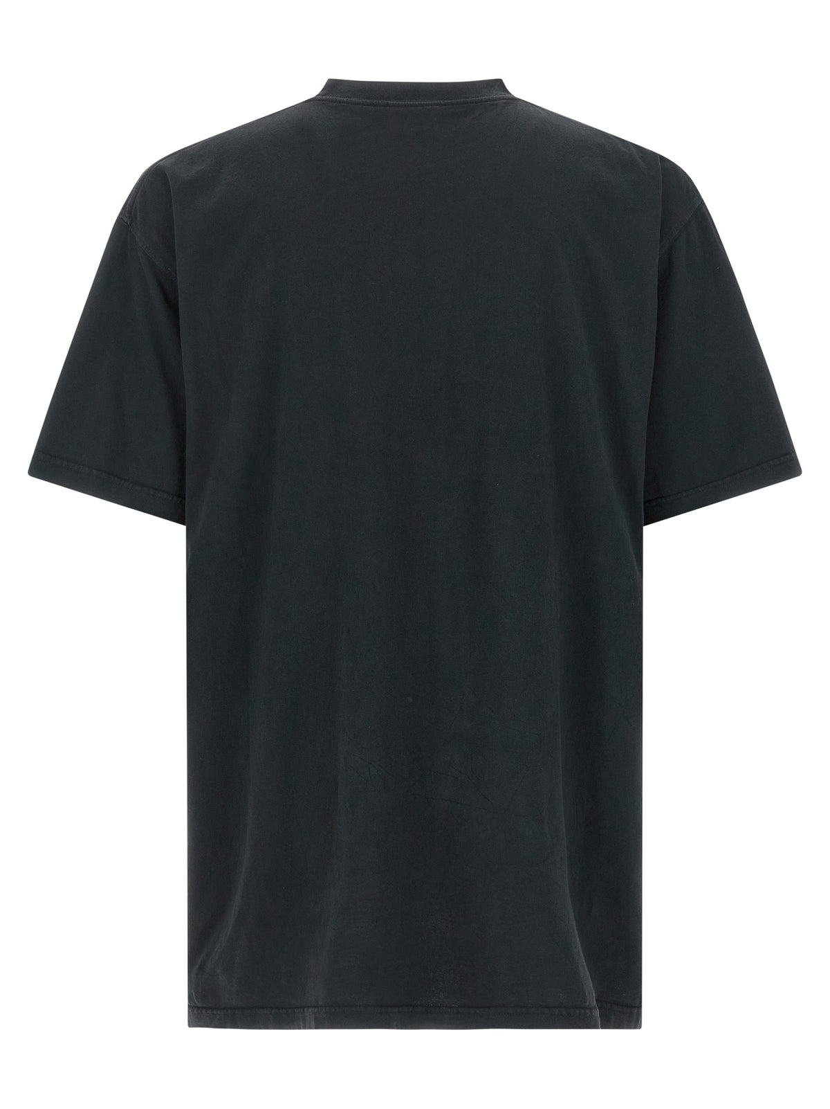 Black Cotton T-Shirt
