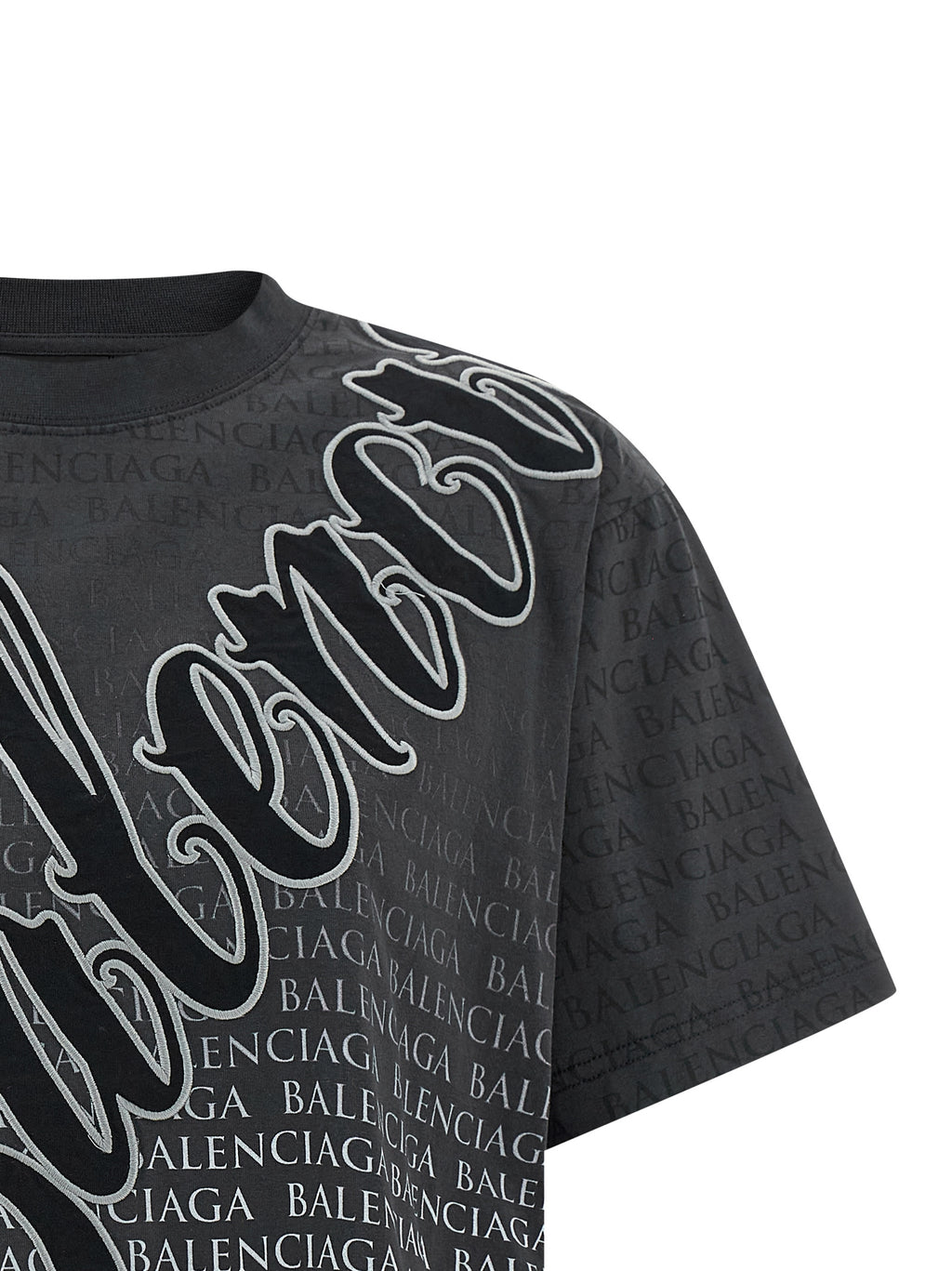 Black Cotton T-Shirt