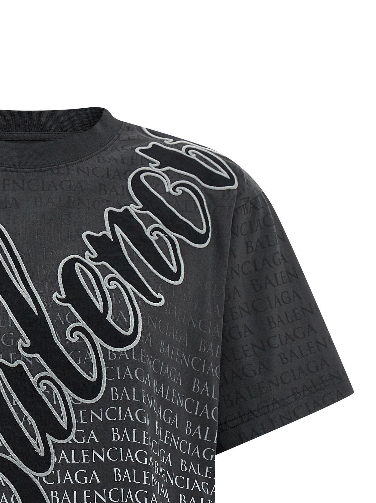 Black Cotton T-Shirt